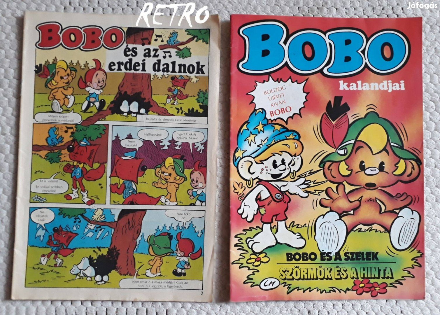 Retro BOBO Képregények (80-as évek)