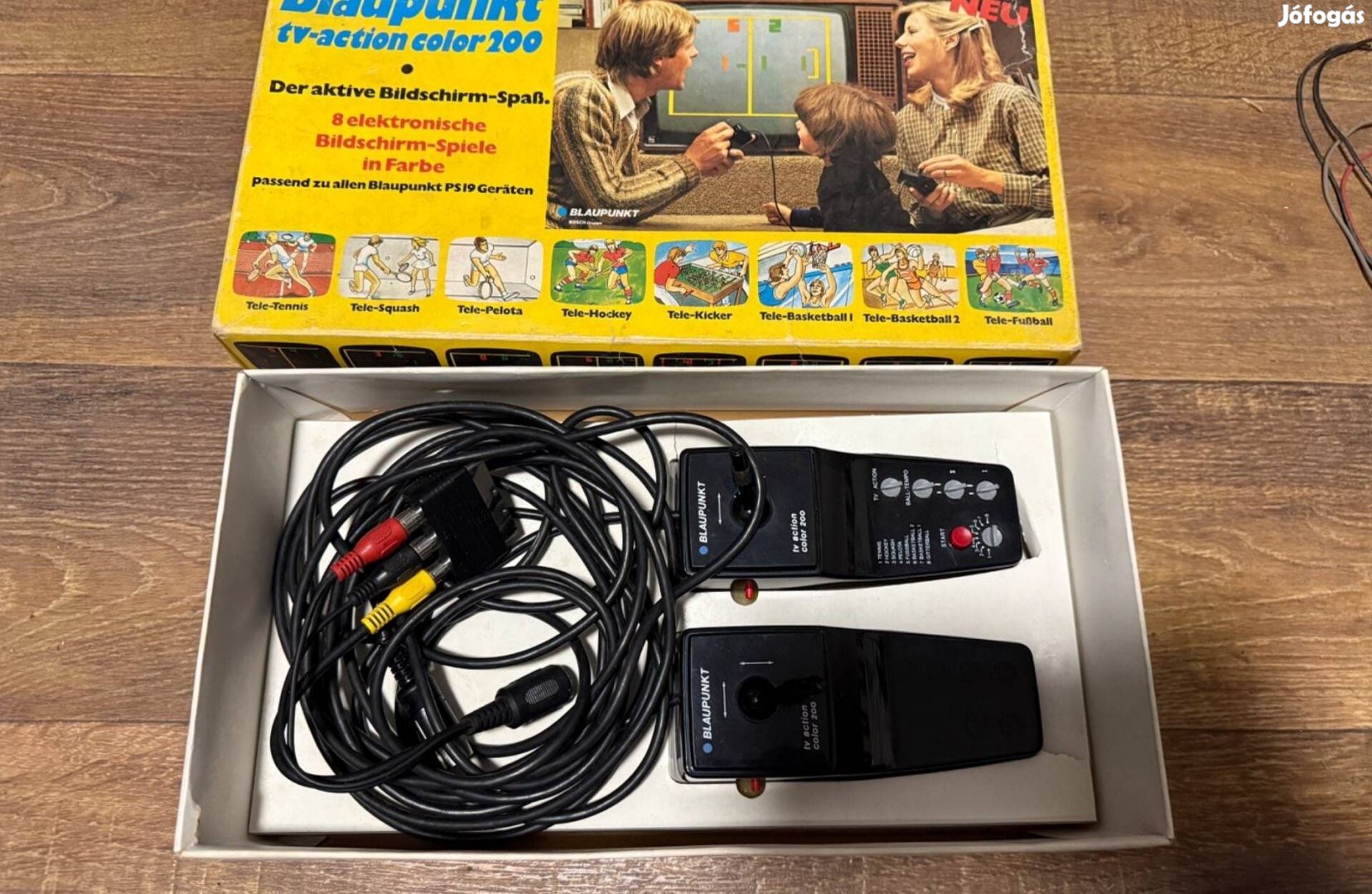 Retró Blaupunkt videójáték