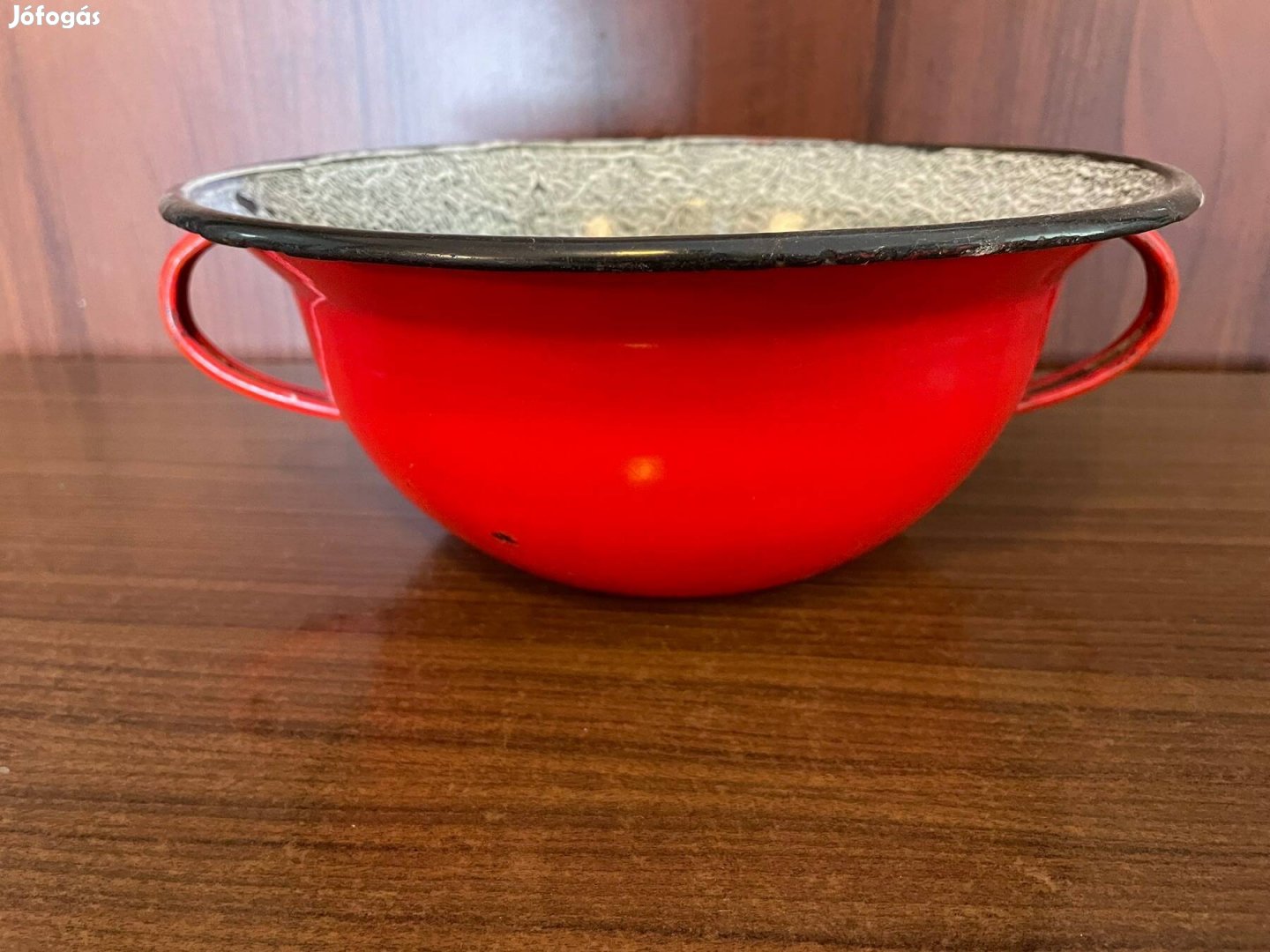 Retro Bonyhádi zománcozott tál