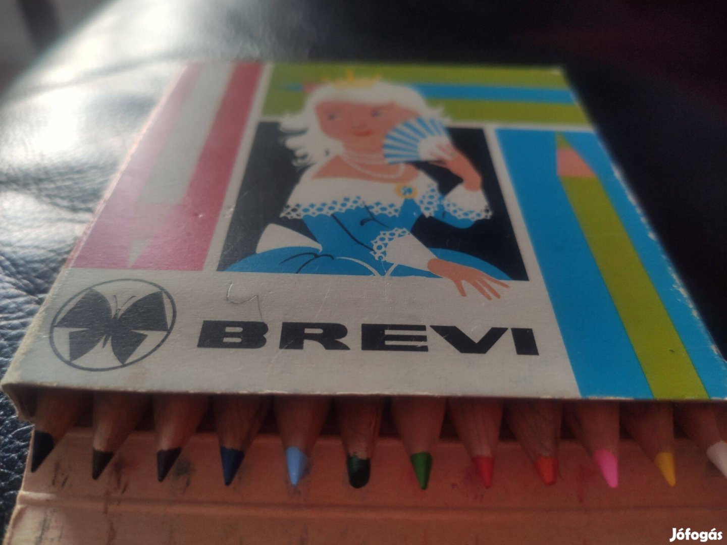 Retro Brevi színesceruza készlet