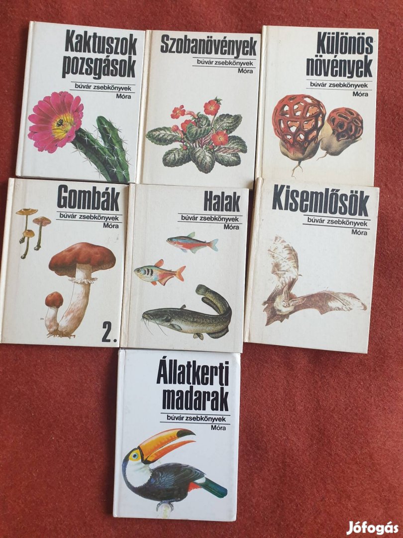 Retró Búvár zsebkönyvek könyvcsomag eladó Xl.ker 