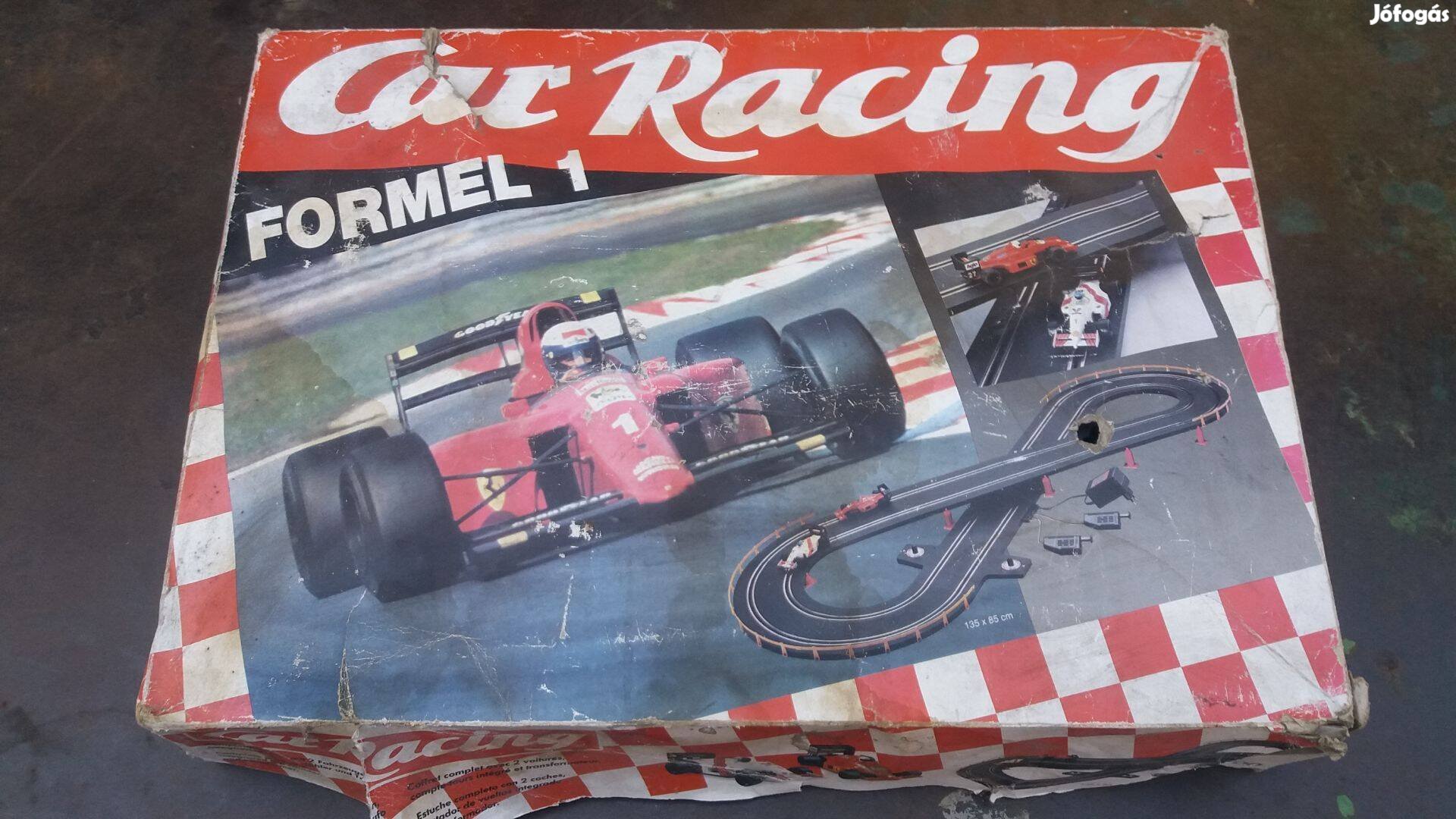 Retro Carrera car racing verseny autó játék dobozában posta is