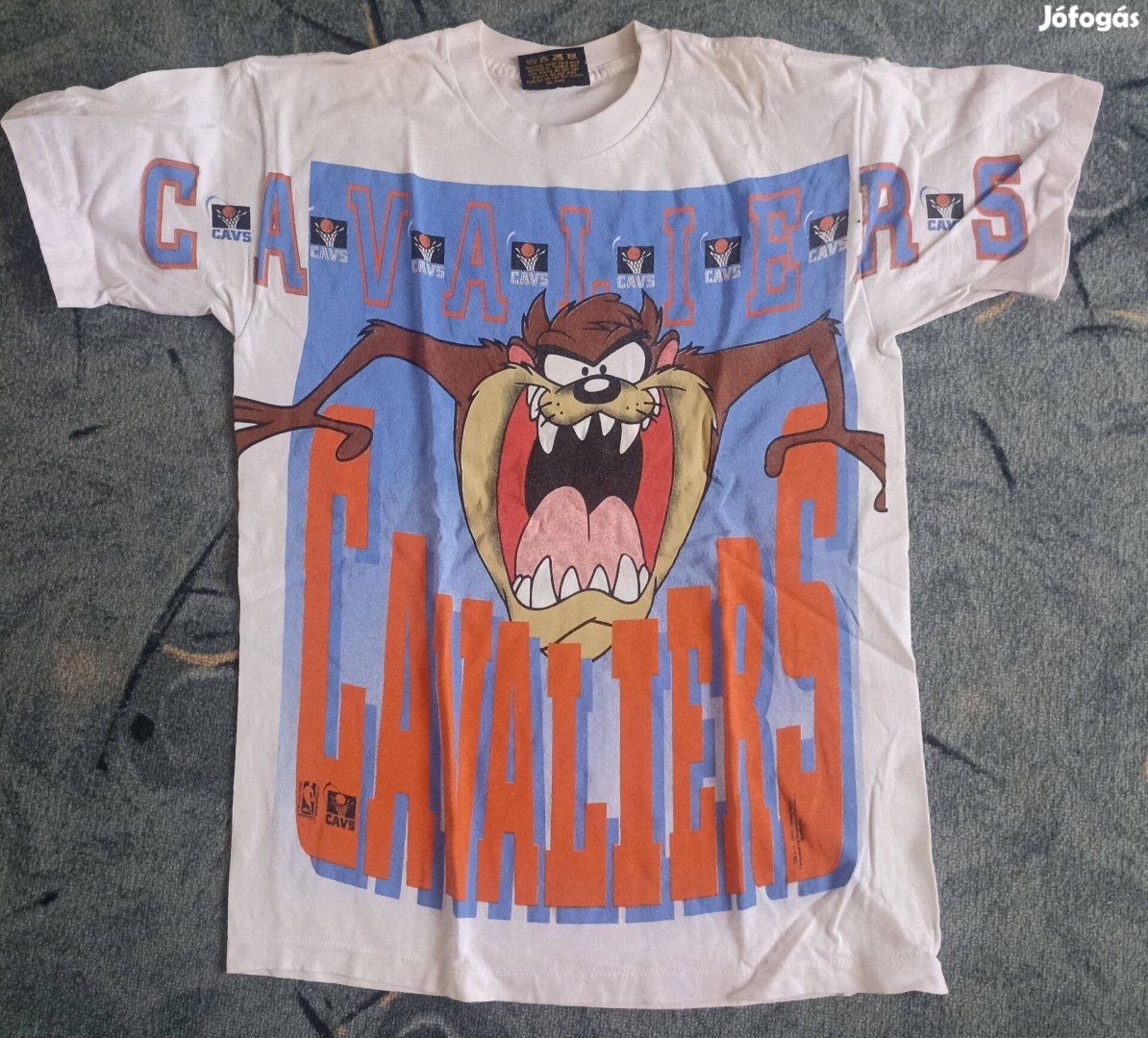 Retro Cavaliers NBA Tasman ördög szurkolói póló