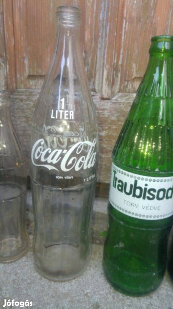 Retro Coca-Cola üveg 1l-es