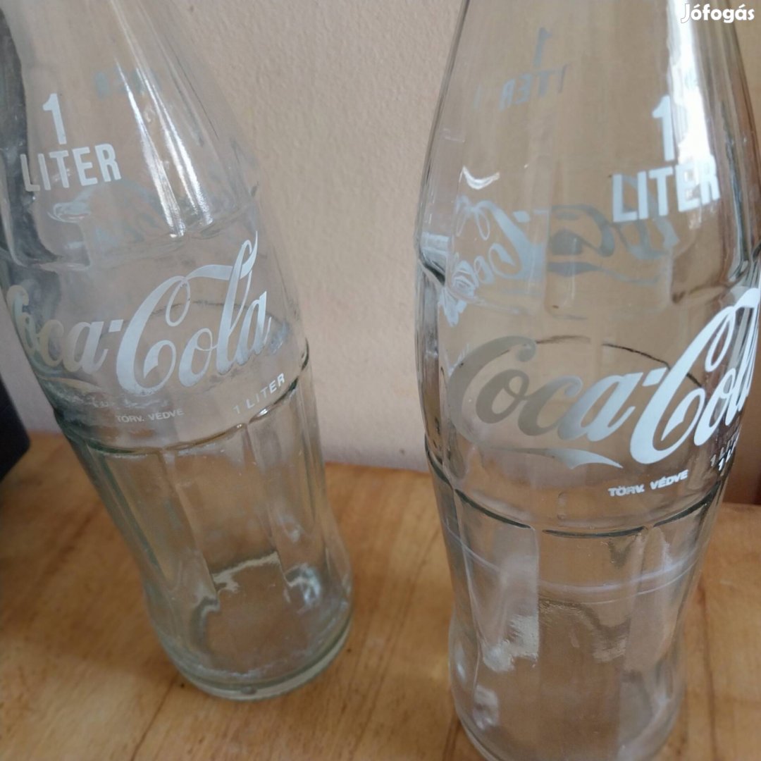 Retro Coca-Cola üveg 2 db