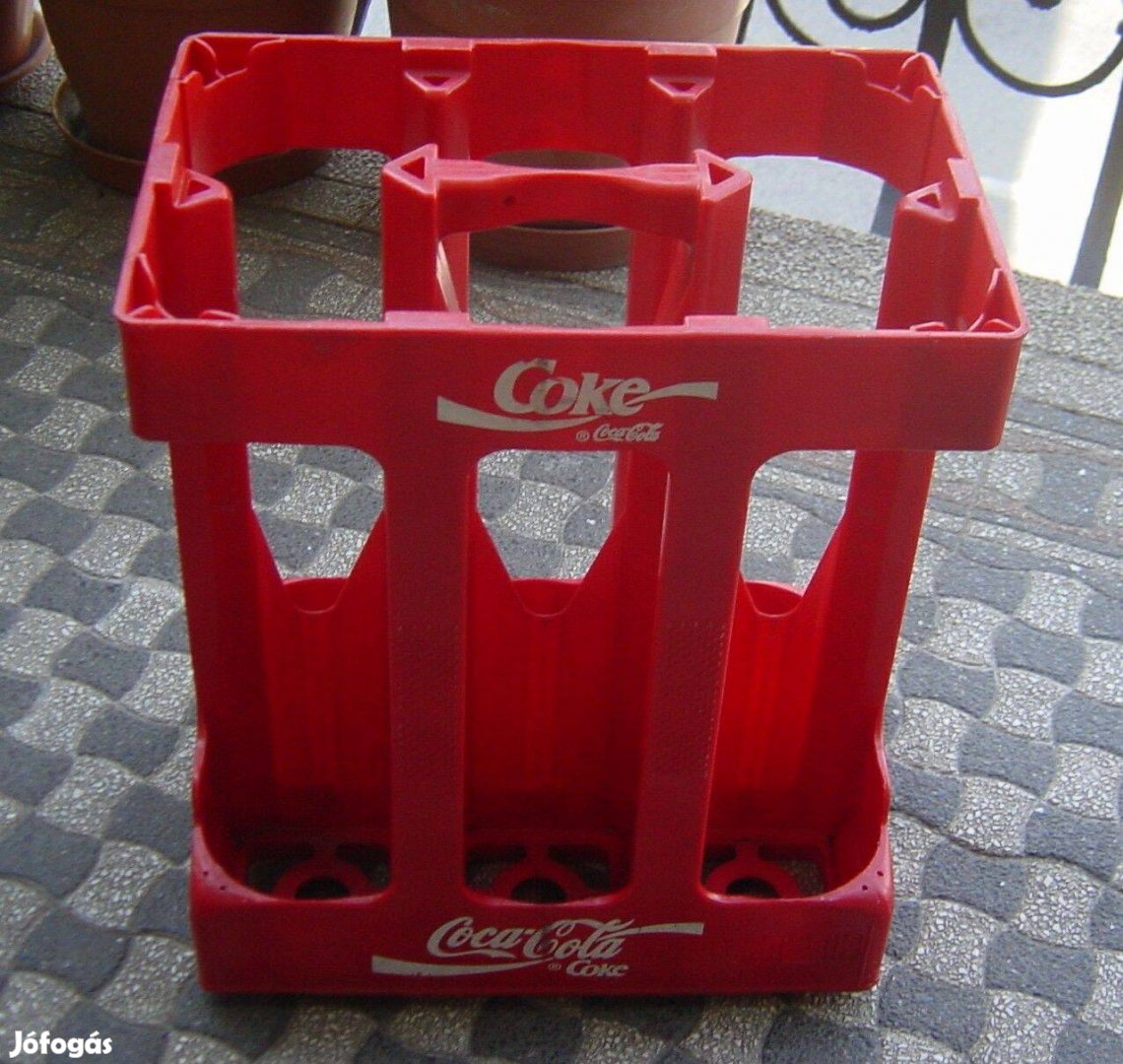 Retro Coca- Cola rekesz (3 db)