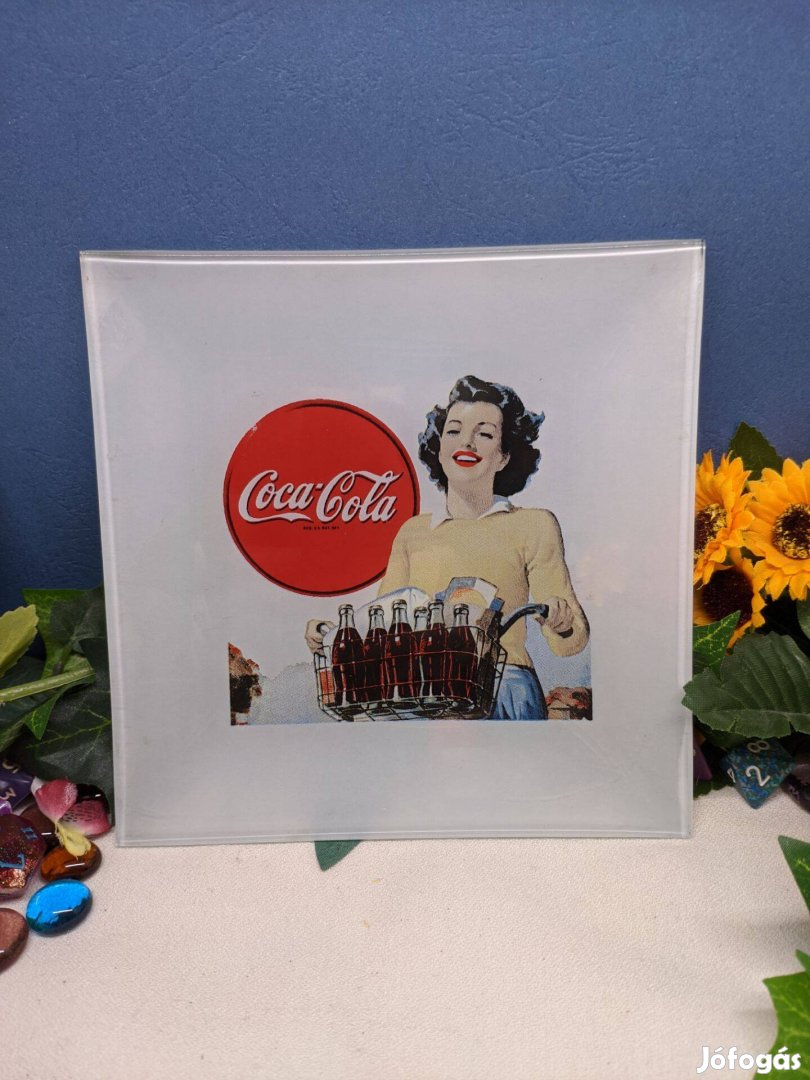 Retro Coca-cola tányér