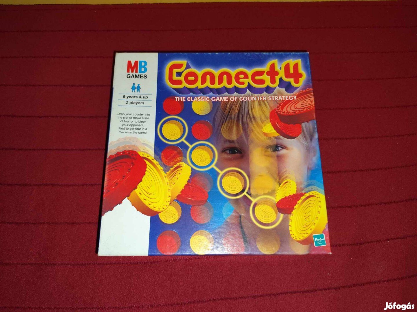 Retro Connect 4 (MB Edition) társasjáték