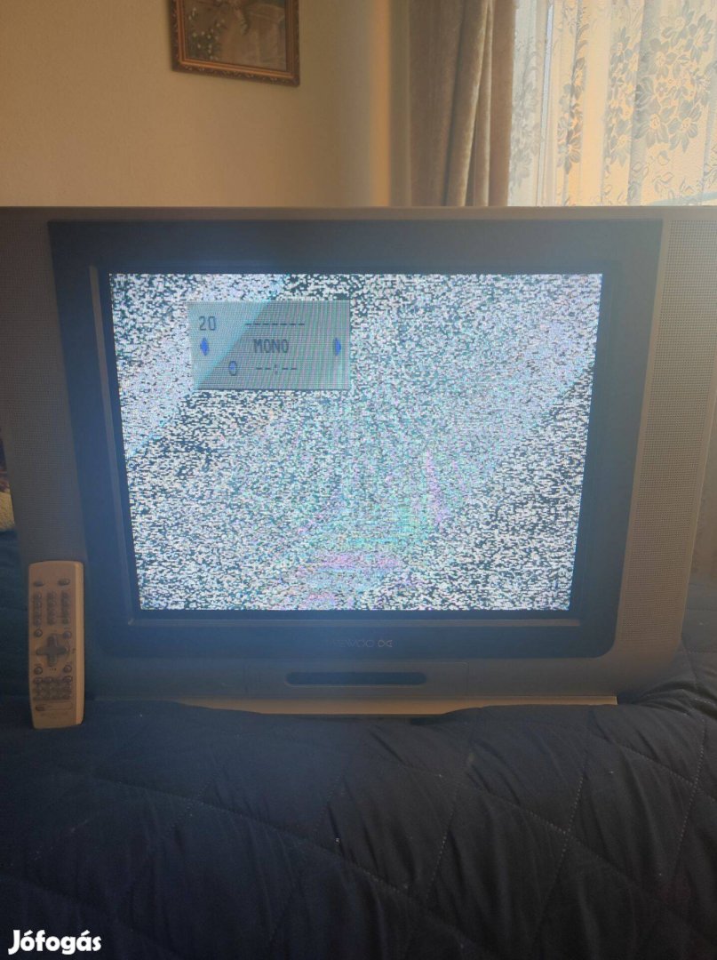 Retro Daewoo tv kifogástalan