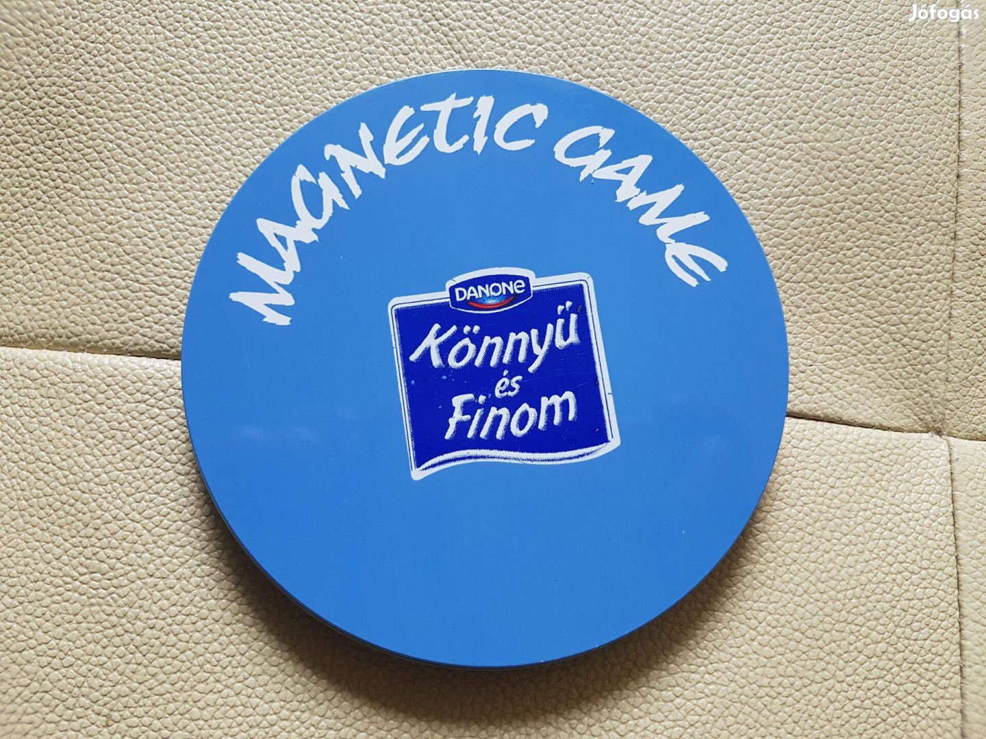 Retró Danone mágneses utazó társasjáték 5-féle játék Magnetic Game