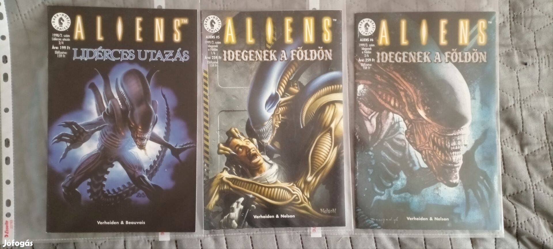 Retro Dark Horse Comics Aliens képregénycsomag eladó