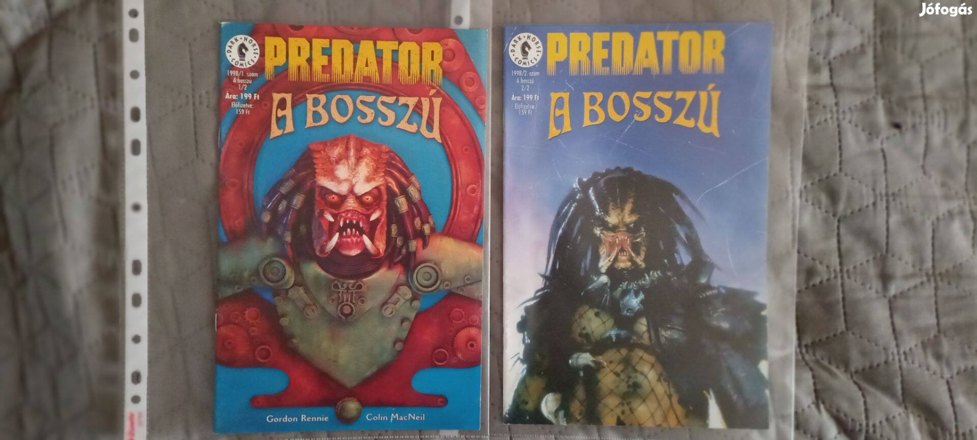 Retro Dark Horse Comics Predator A Bosszú képregény eladó