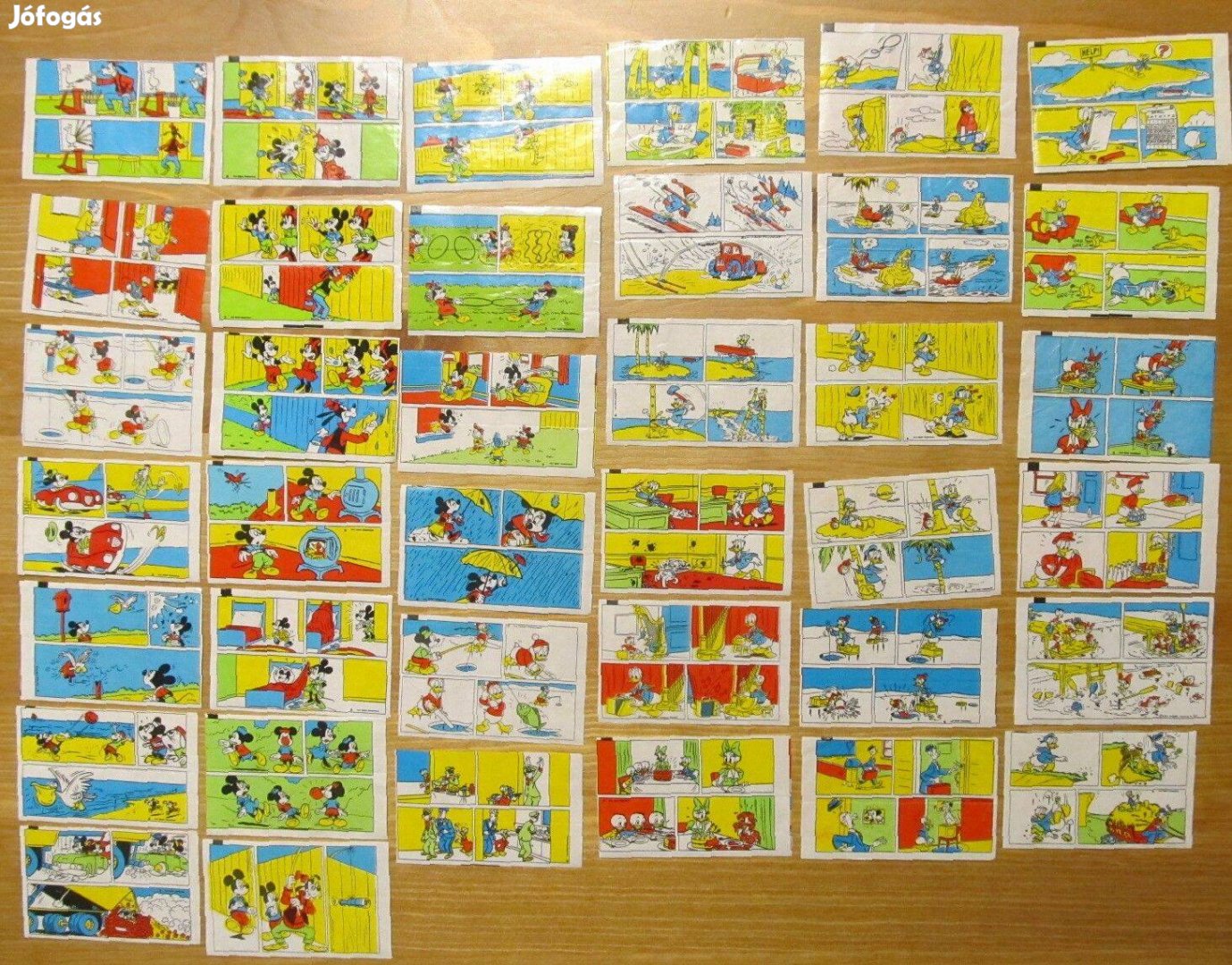 Retro Donald rágó kép 38 db