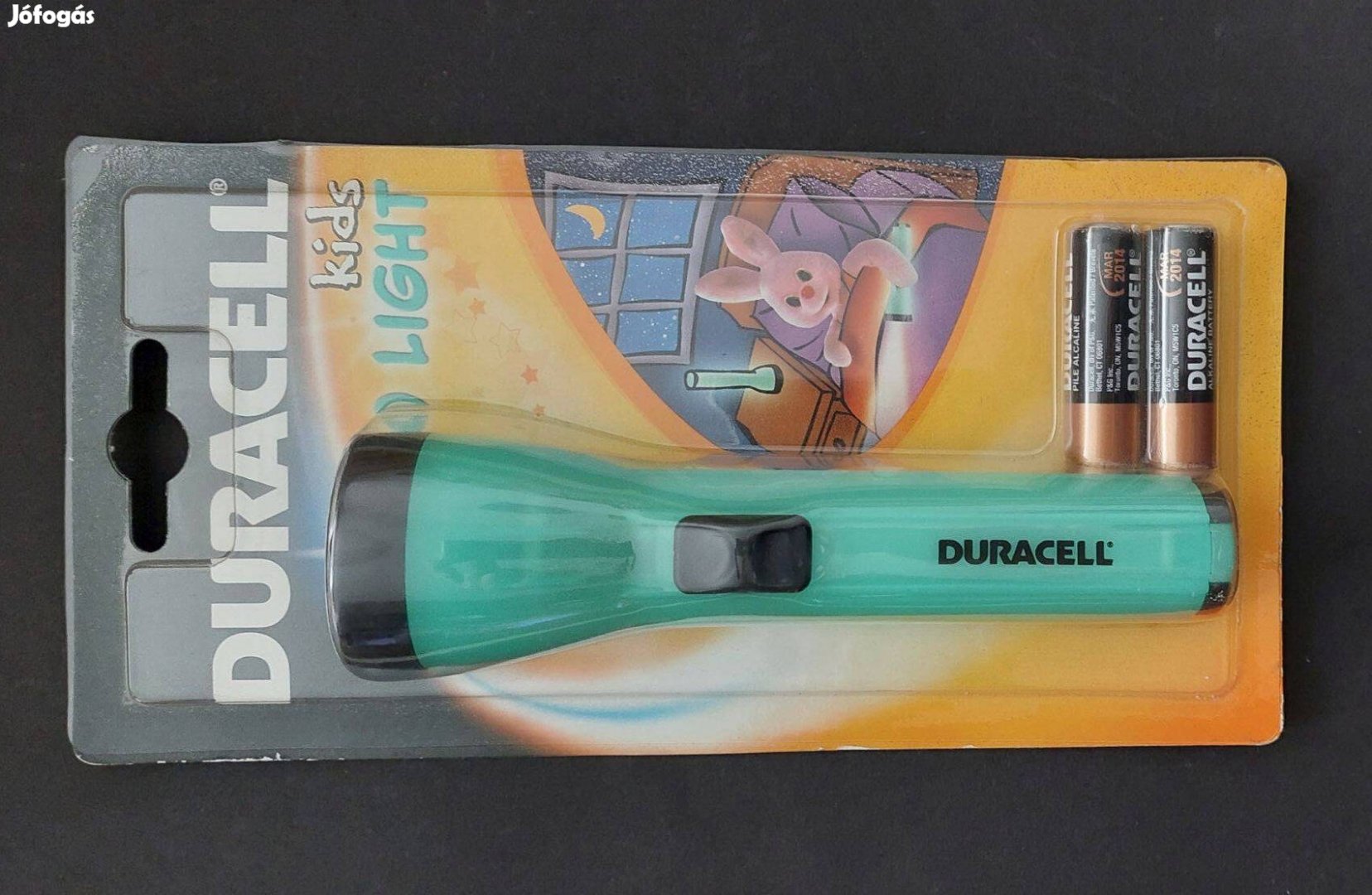 Retro Duracell kids gyerek elemlámpa lámpa zseblámpa
