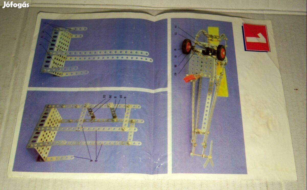 Retro Építős Játék Leírása (kb.1980)