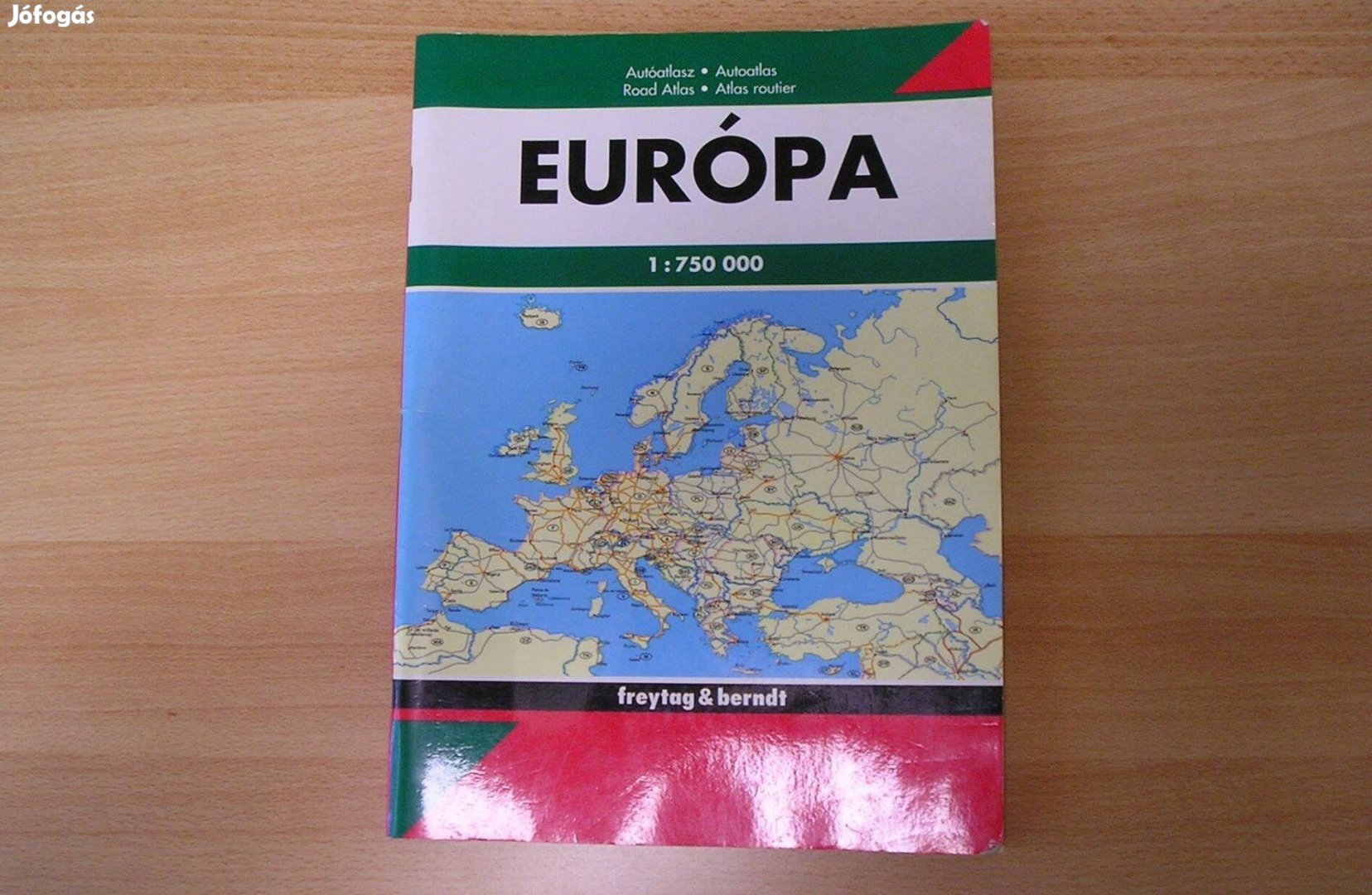 Retro Európa autósatlasz