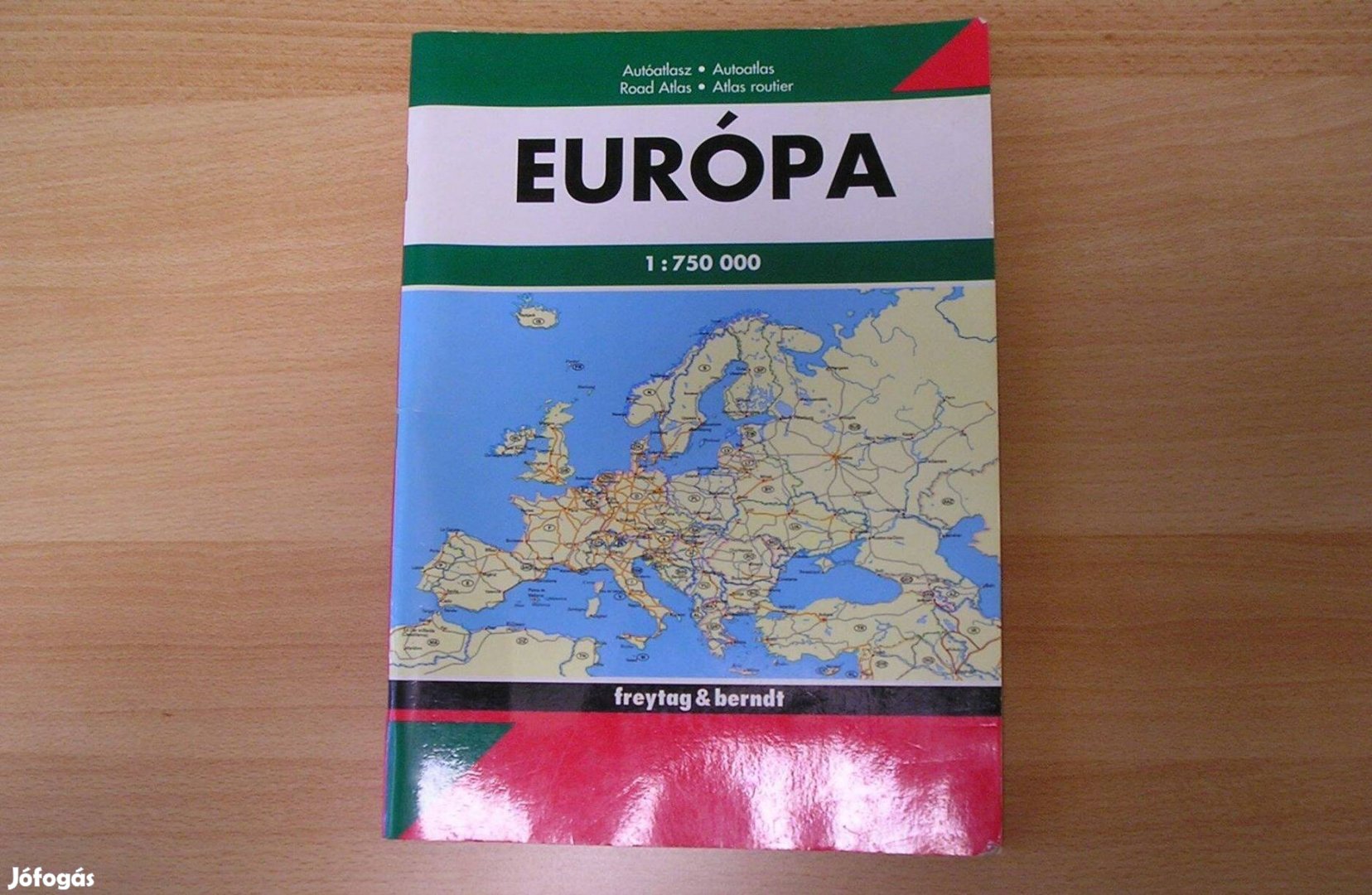 Retro Európa autósatlasz