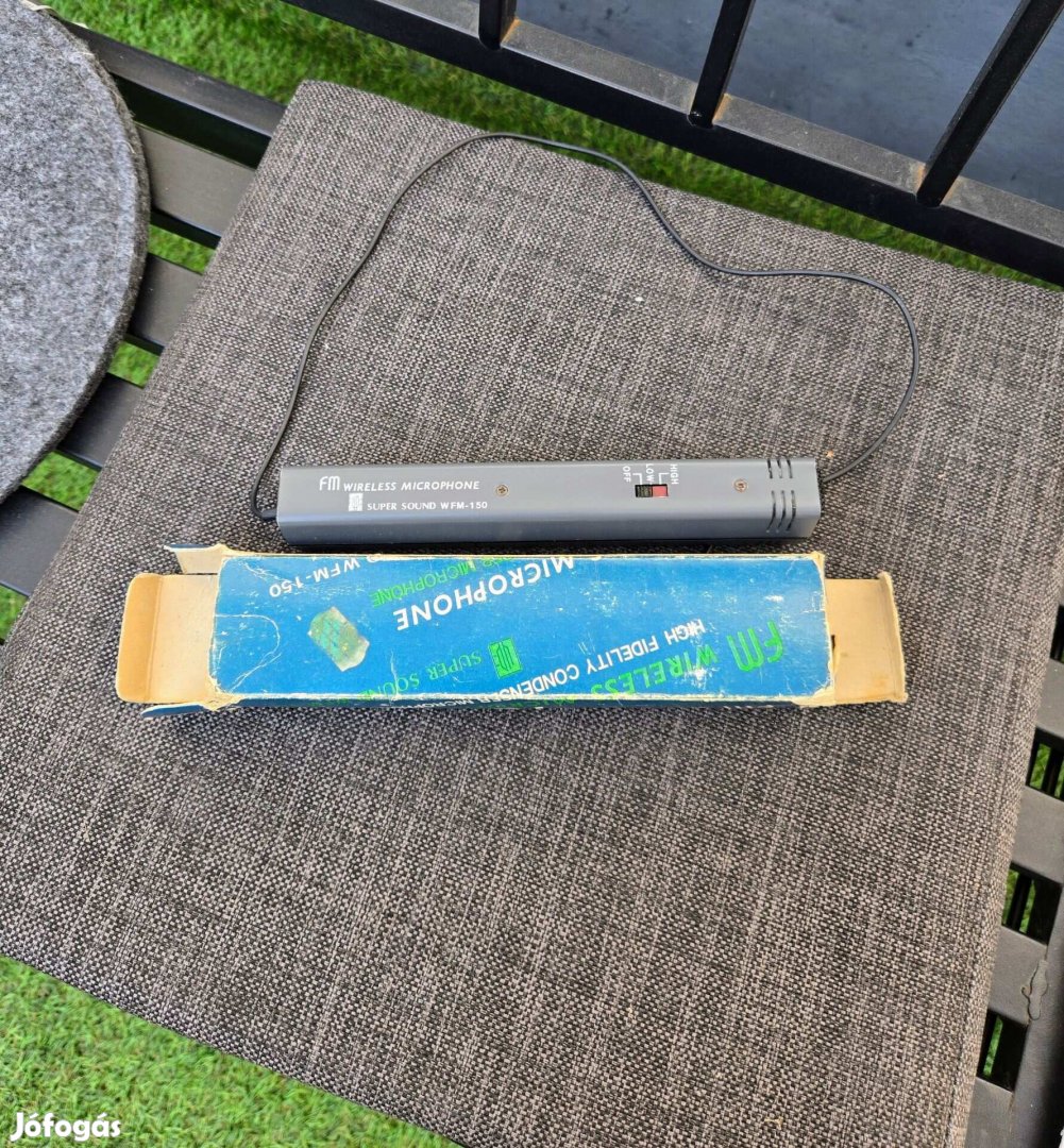 Retro FM vezeték nélküli mikrofon WFM-150- Eredeti