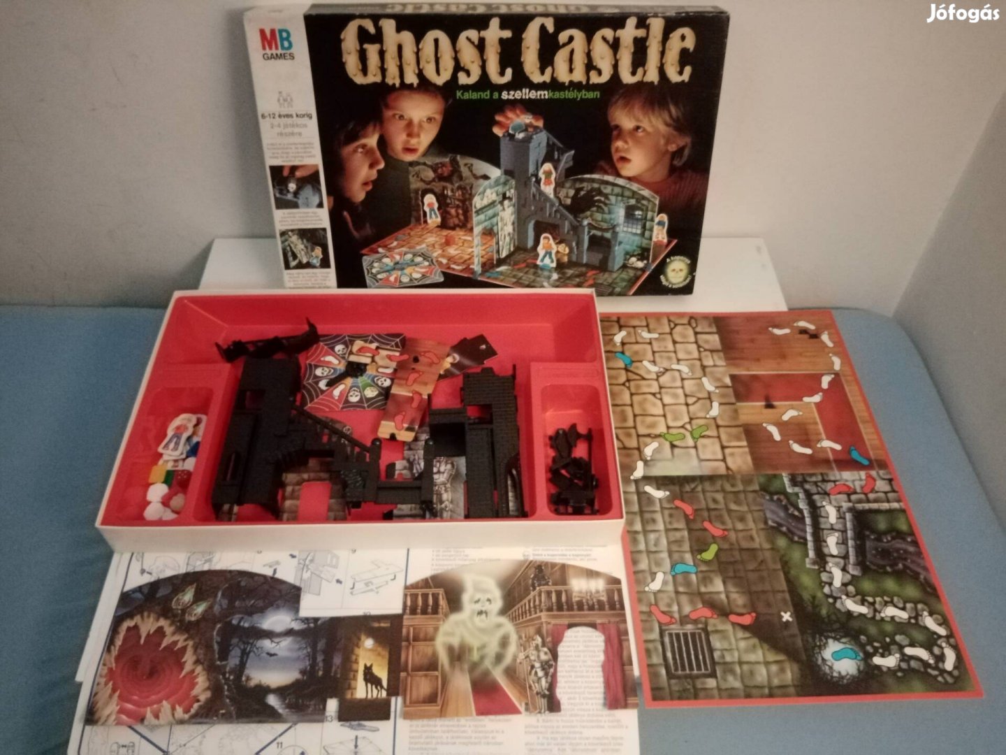 Retro Ghost castle társasjáték