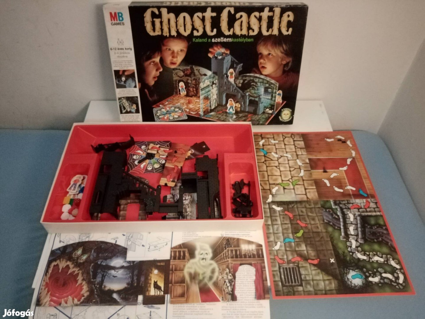 Retro Ghost castle társasjáték 