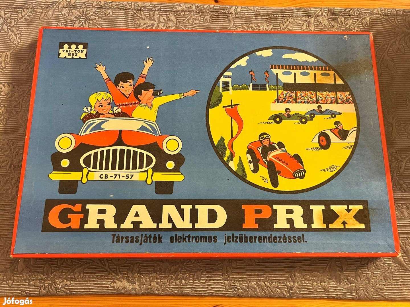 Retro Grand Prix közlekedési társasjáték