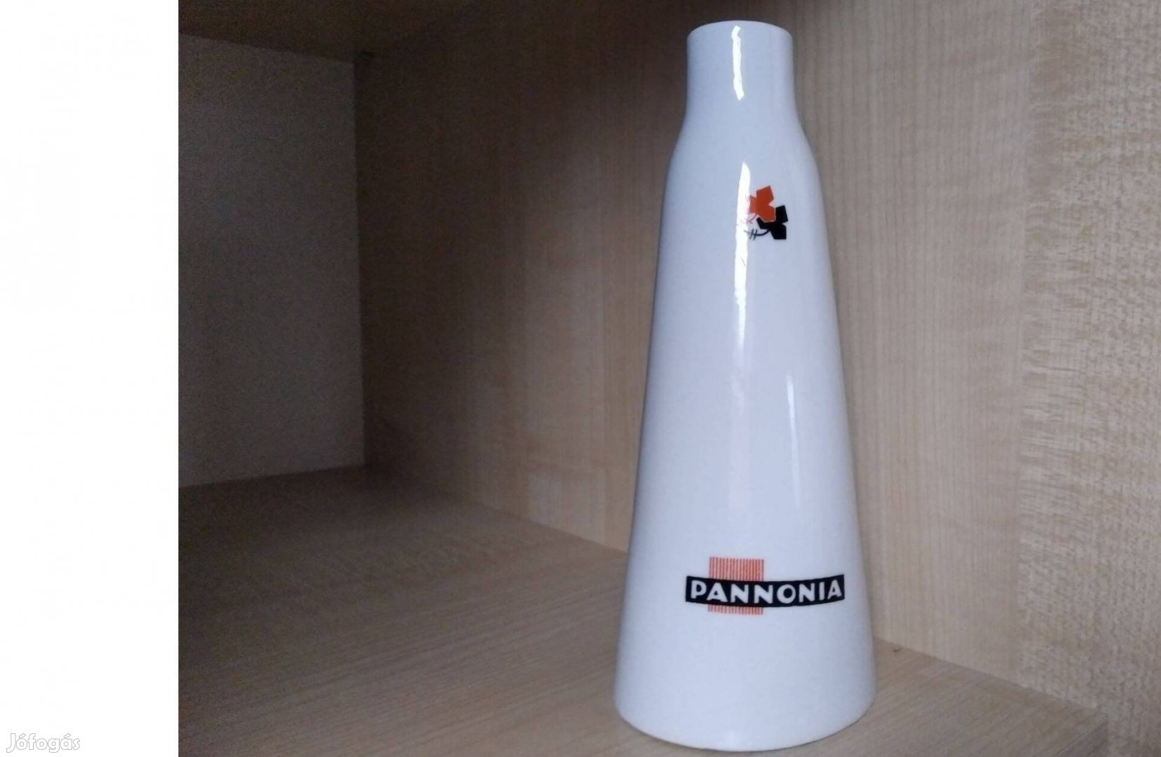 Retro Hollóházi - Pannónia vendéglátó ,presszó váza (19 cm.)