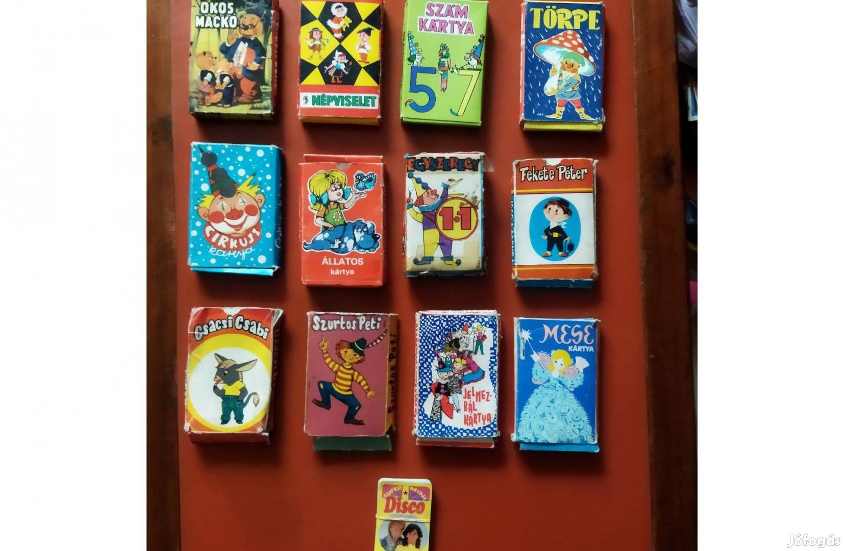 Retro Játék Kártyák 70-80 Évekből