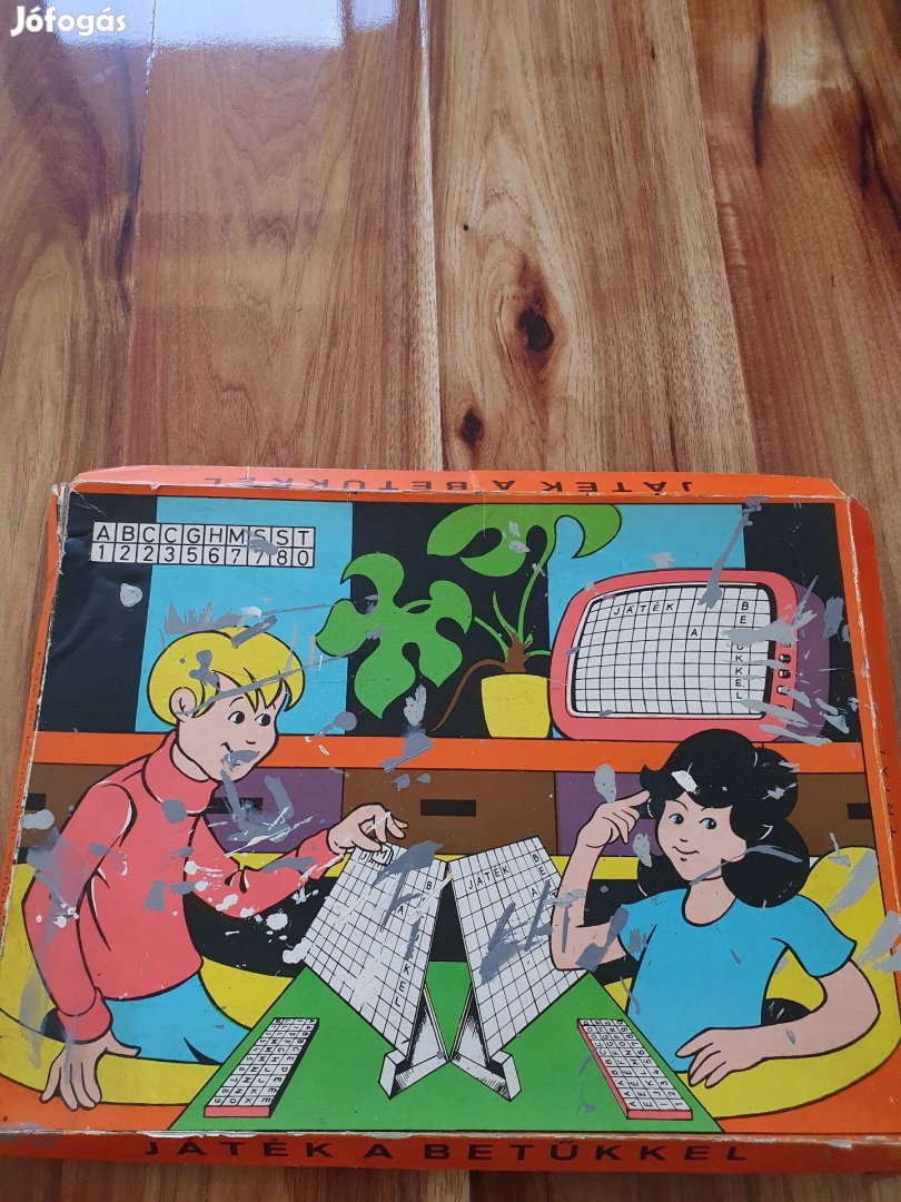 Retro Játék a betűkkel társasjáték 