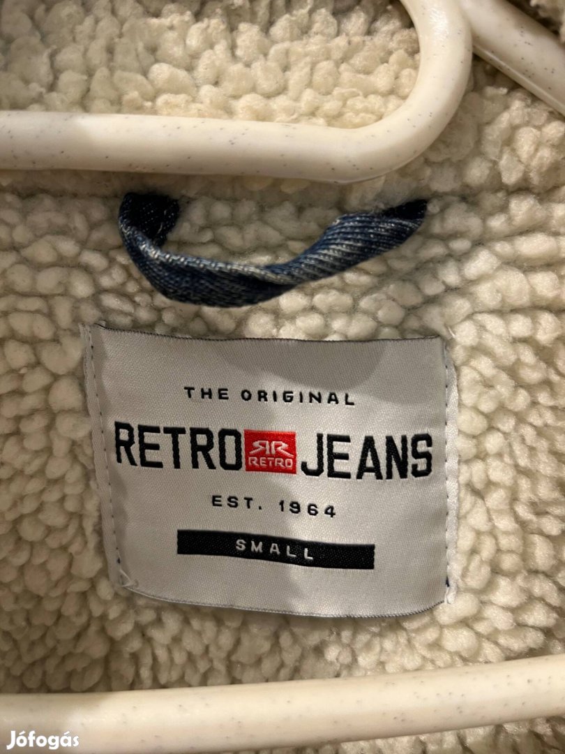 Retro Jeans farmerkabát méret: S