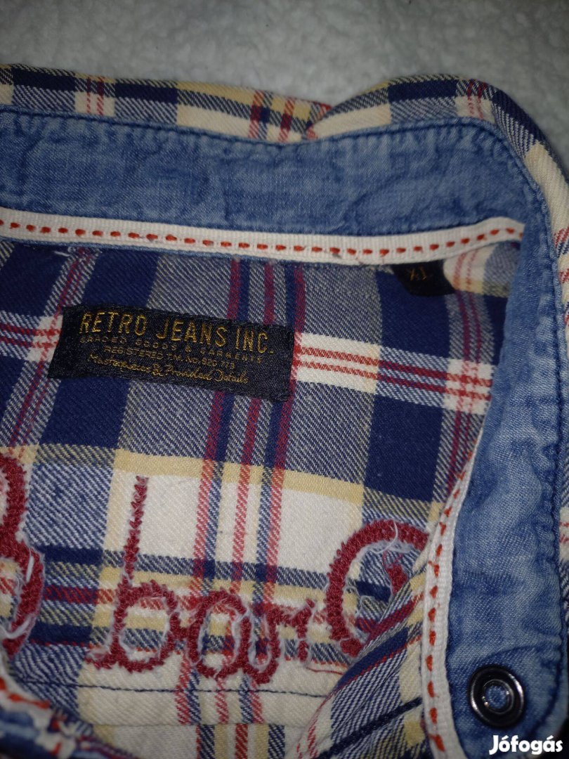 Retro Jeans férfi ing XL