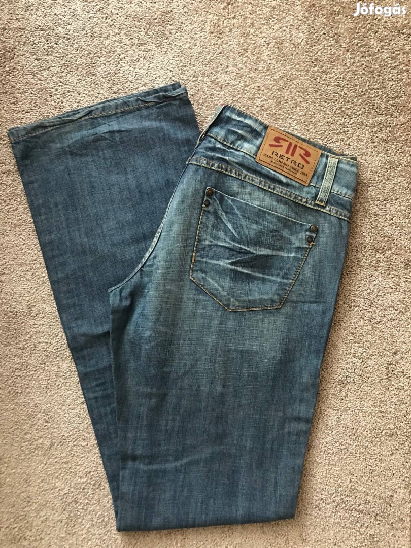 Retro Jeans női csípő farmer 29- es új