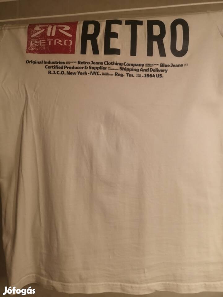 Retro Jeans póló XL