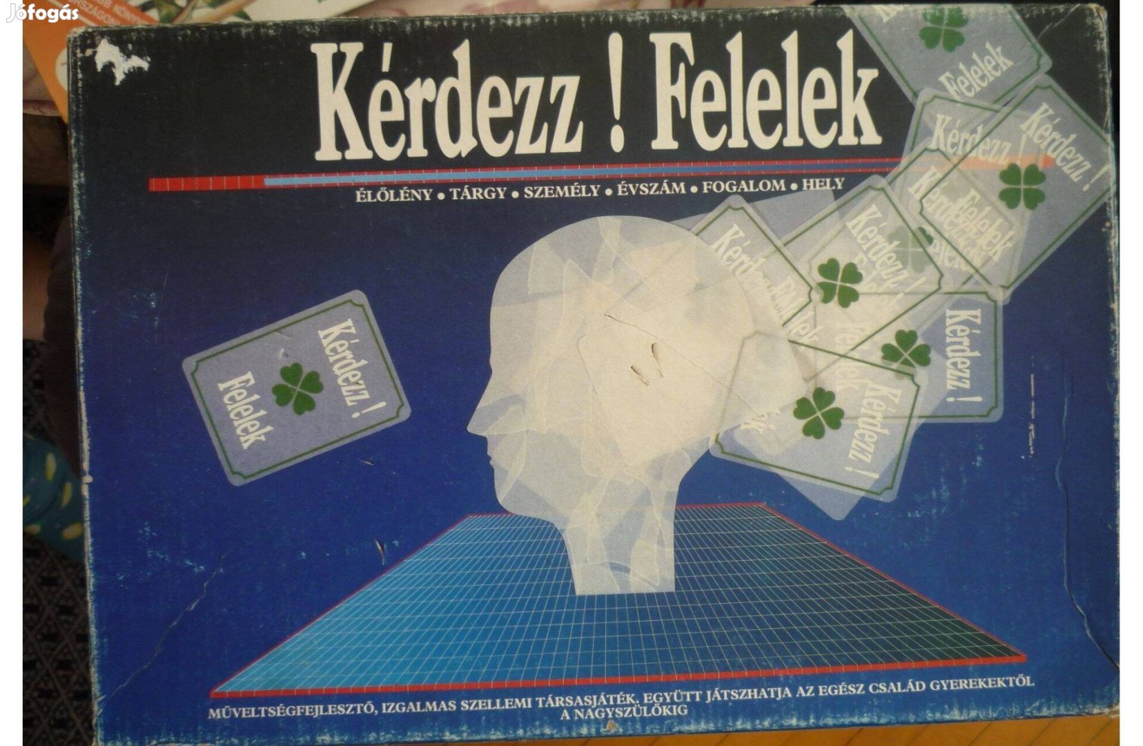 Retro Kérdezz! Felelek! társasjáték 360 db kártyával