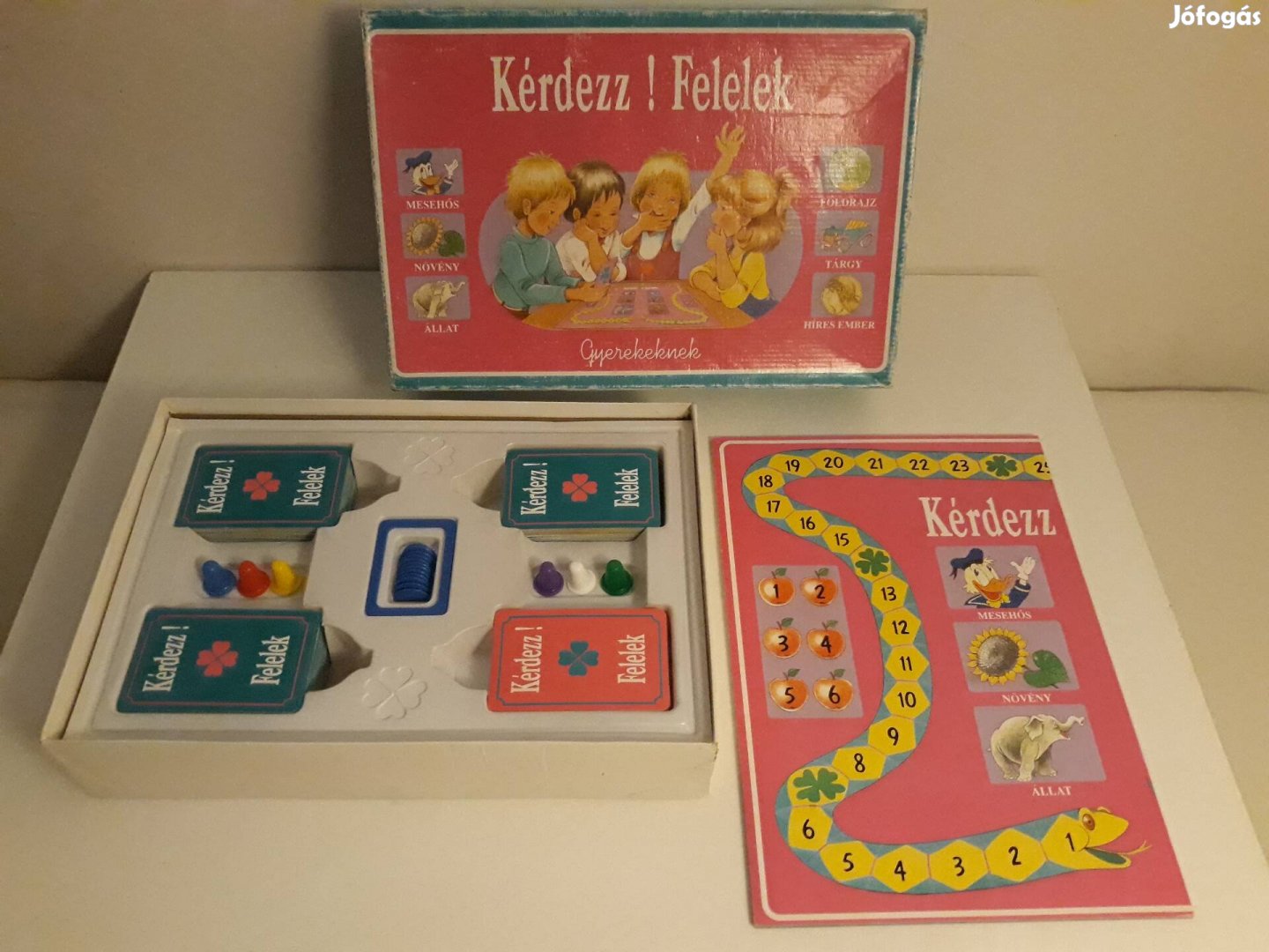 Retro Kérdezz! Felelek gyerekeknek társasjáték