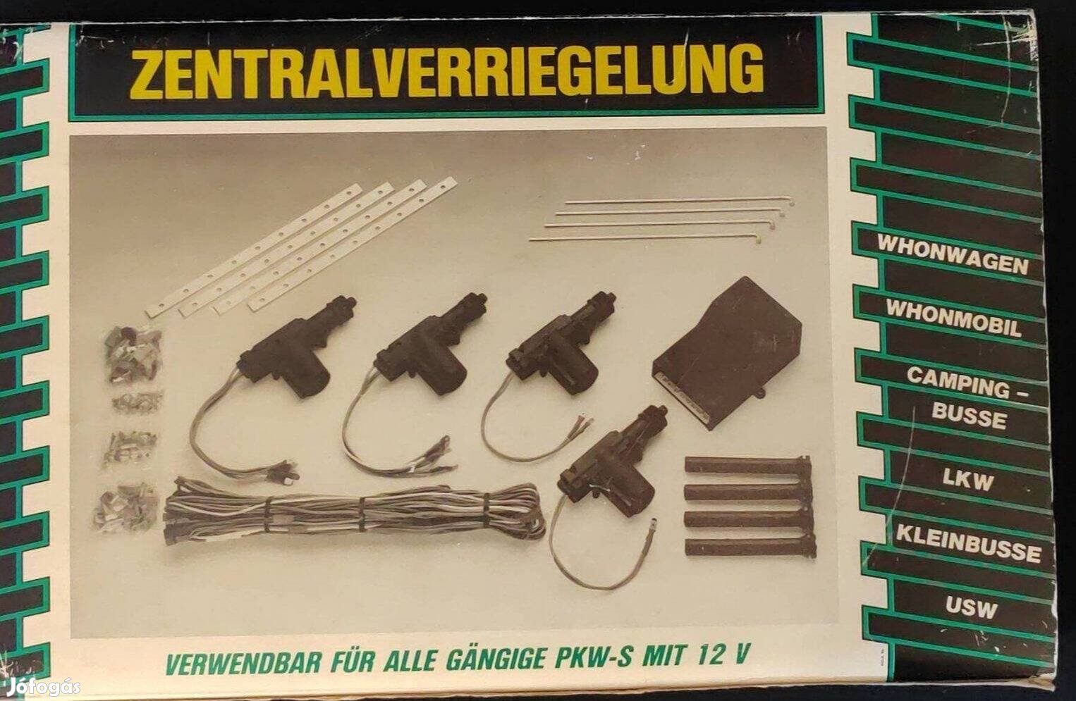 Retro Központizár készlet, Univerzális központi zár, új
