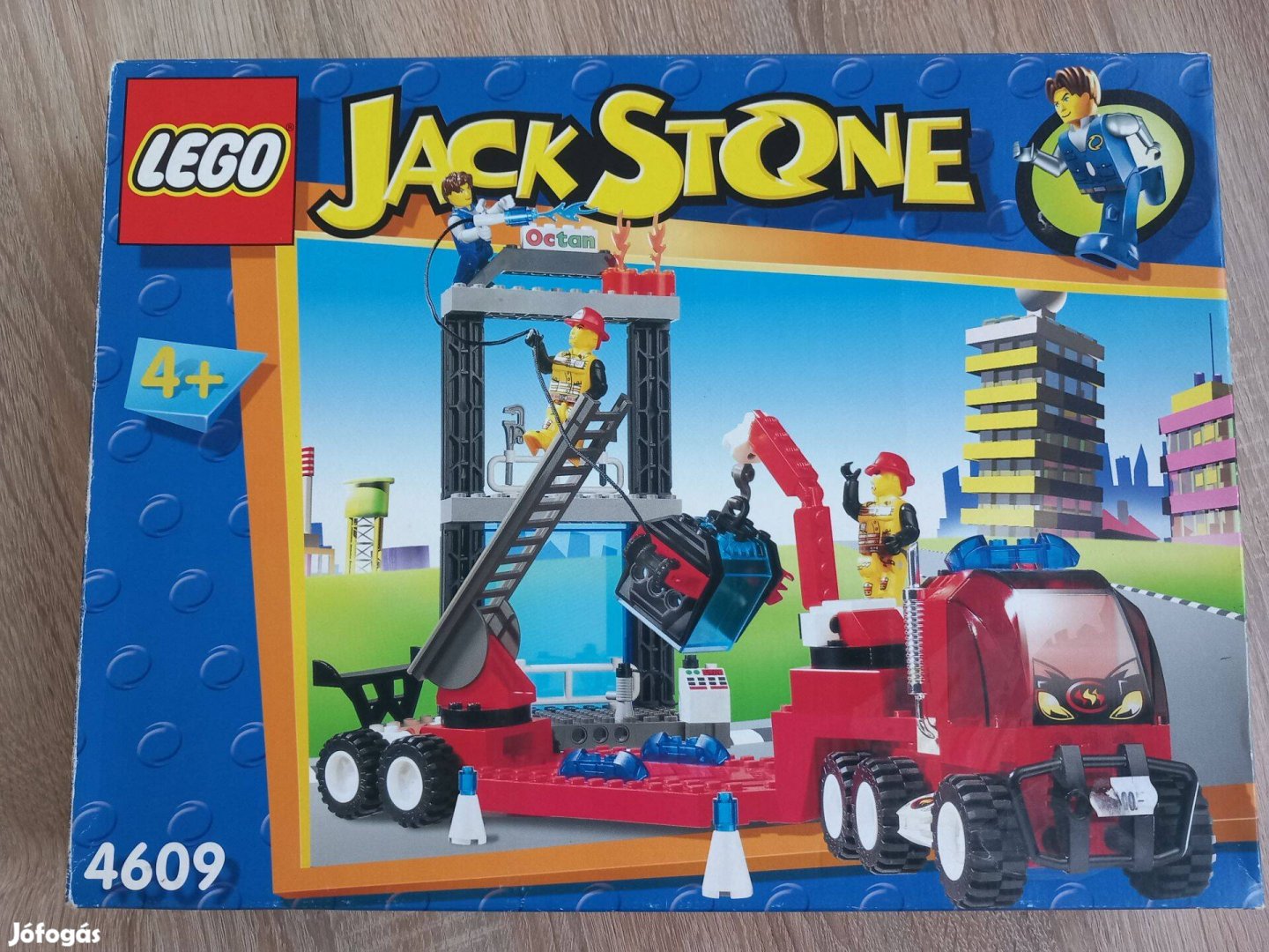 Retro LEGO készlet: Jack Stone tűzoltóautó
