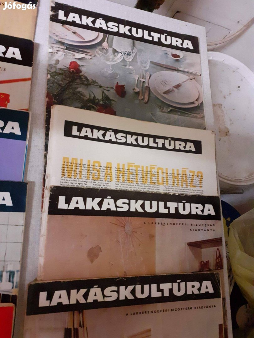 Retro Lakáskultúra magazinok a 60-70-es évekből 4db/csomagba