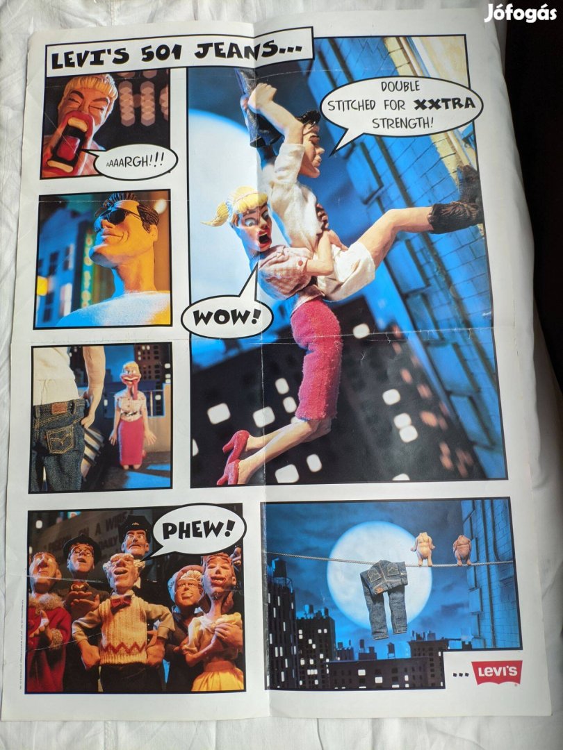 Retro Levis reklámposzter