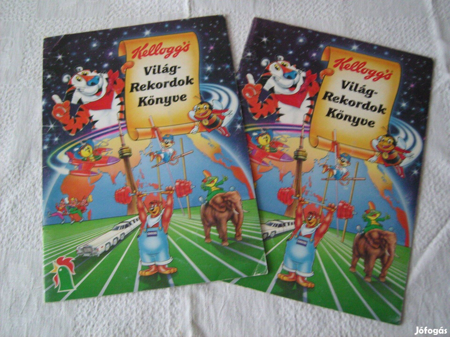 Retró Magazin 1992. Kelloggs. Világ Rekordok Könyve. 3 db