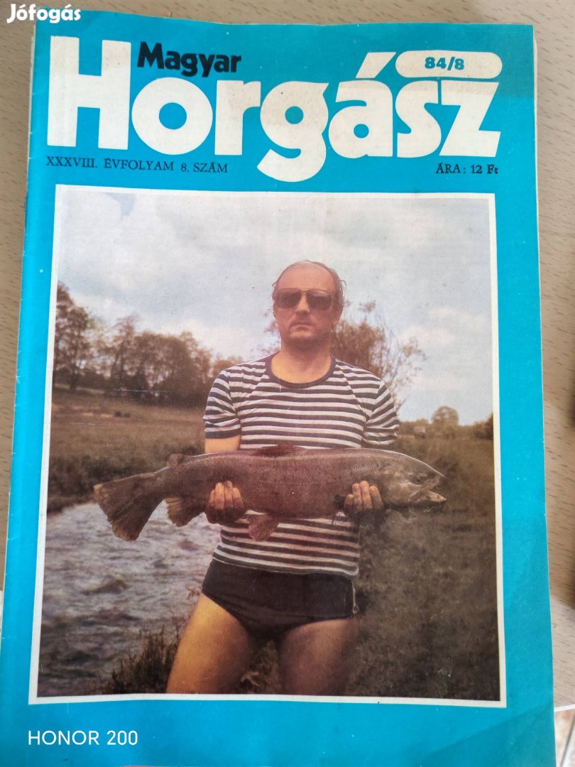 Retró Magyar horgász 