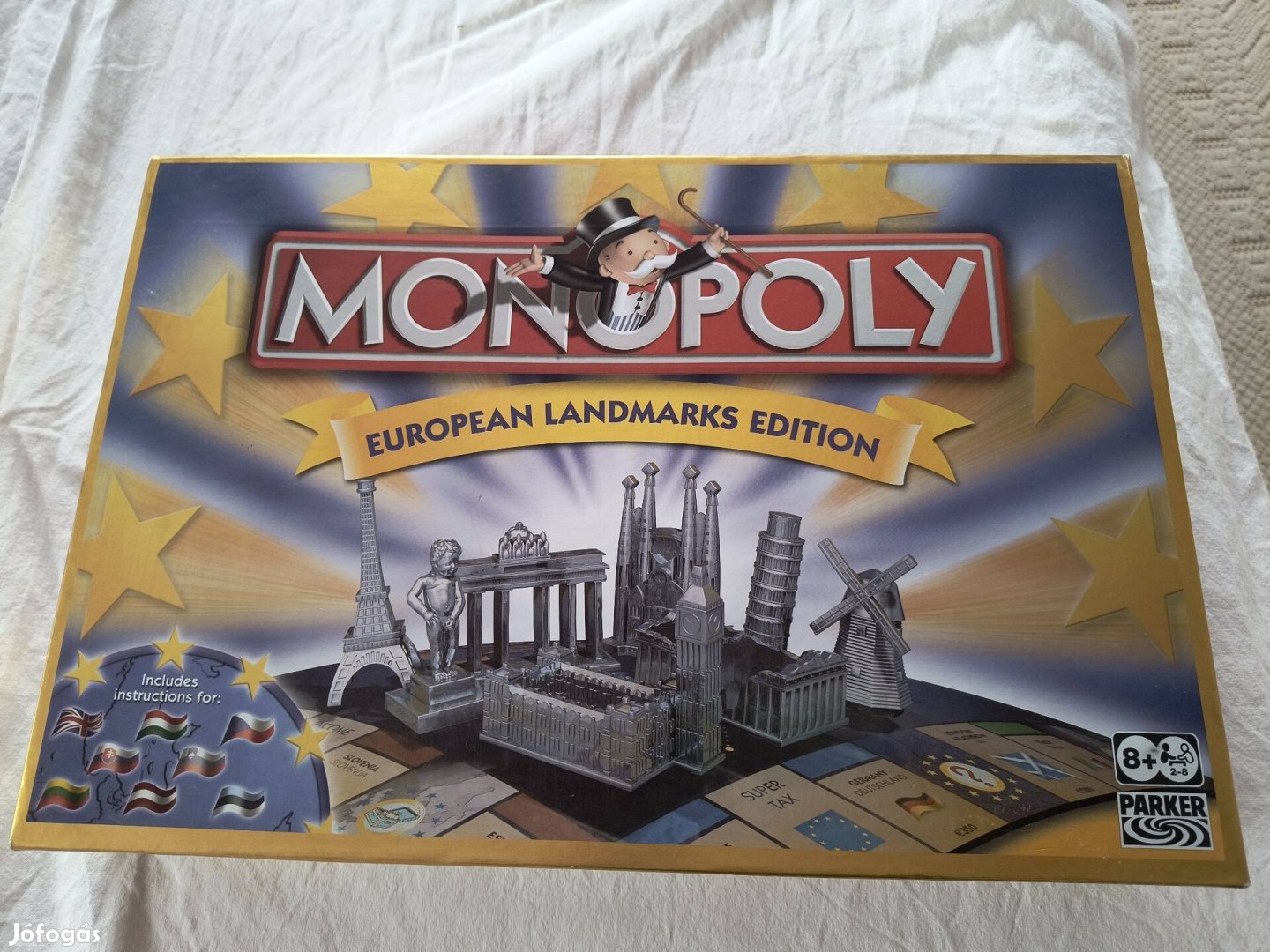 Retro Monopoly társasjáték 