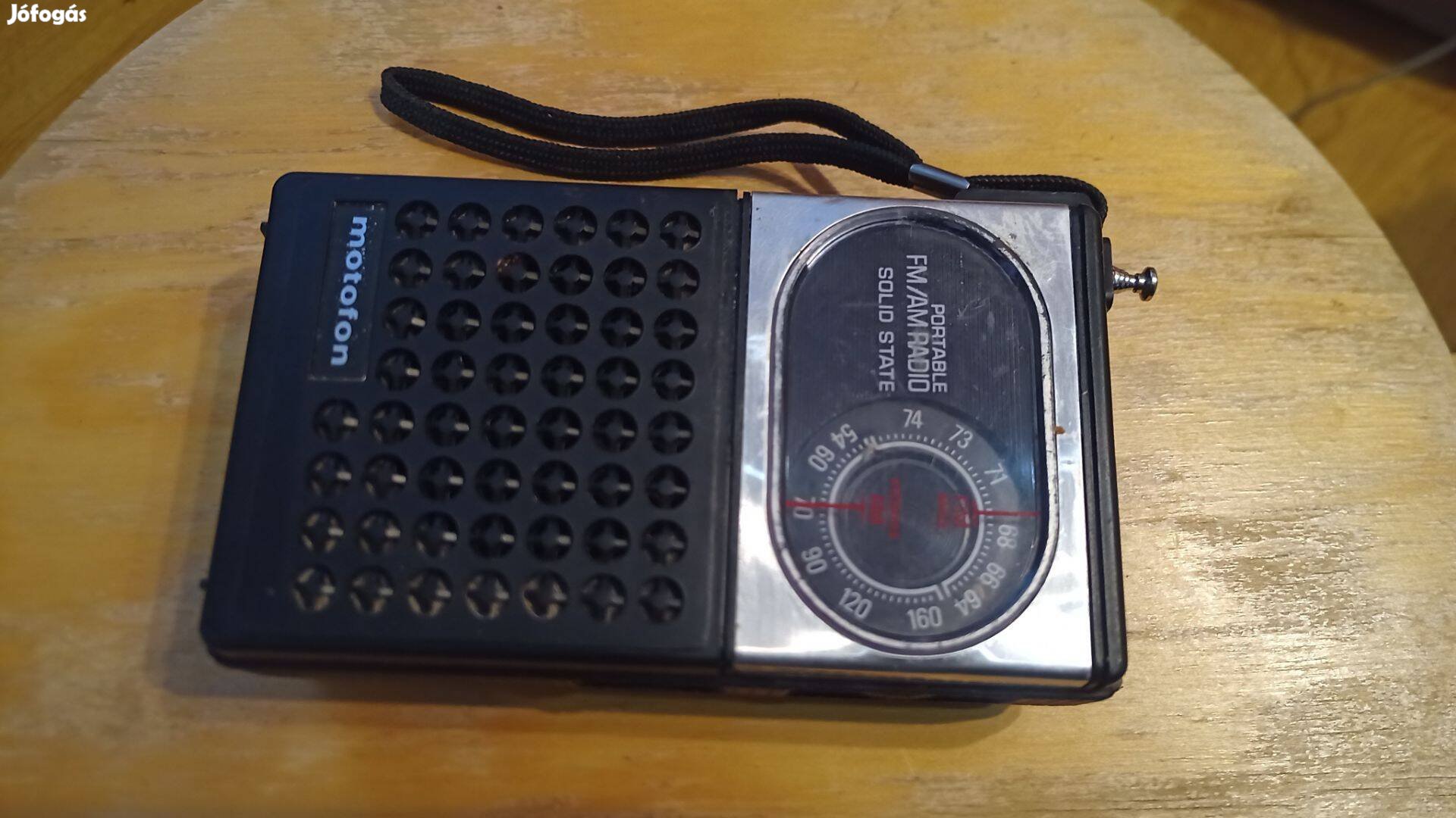 Retro Motofon zseb rádió