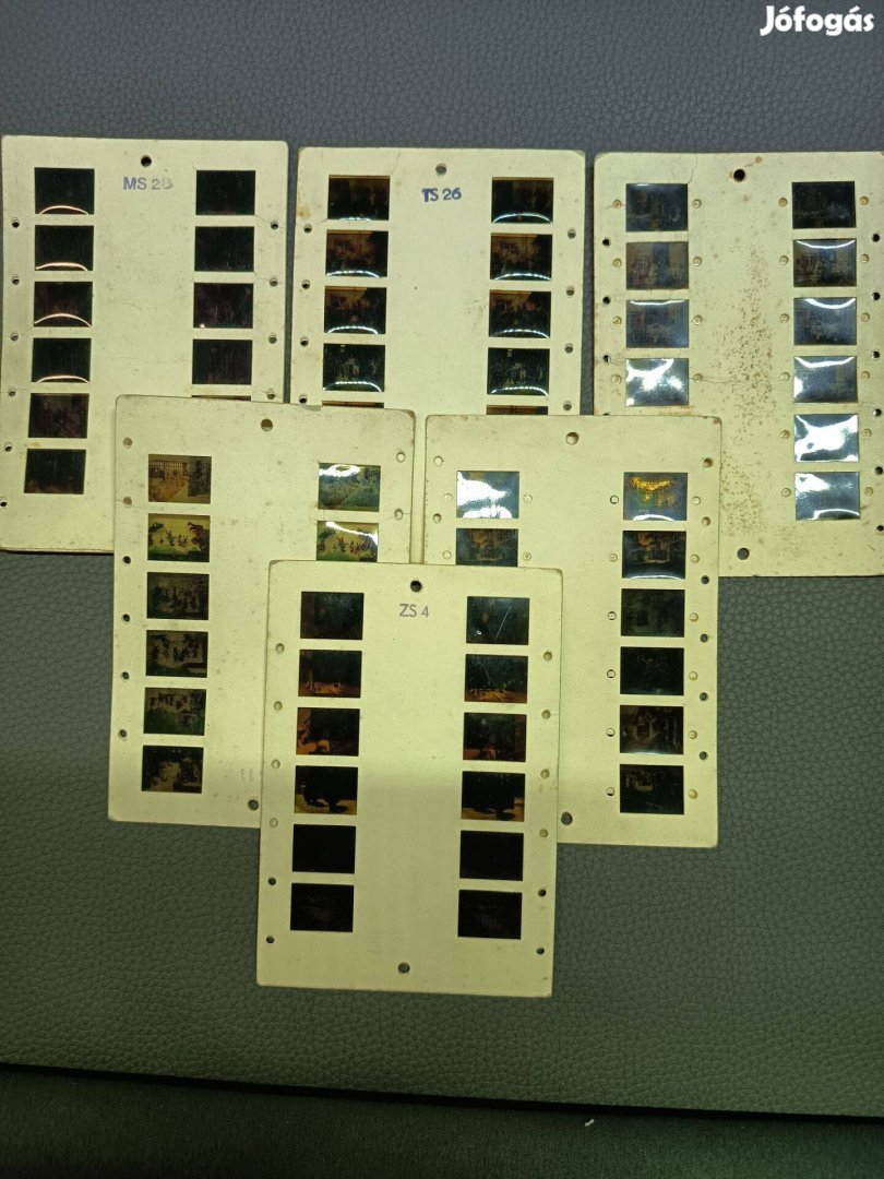 Retró NDK 3D Sztereó Nézegető Különleges Mesekártya