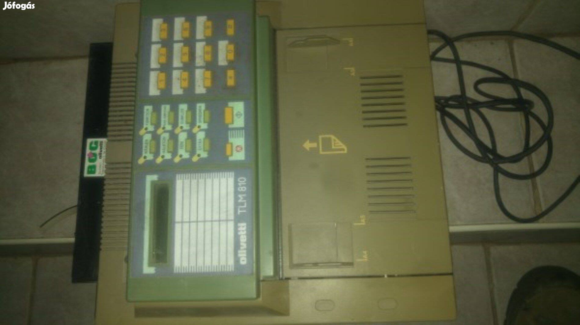 Retro Olivetti TLM 810 fax