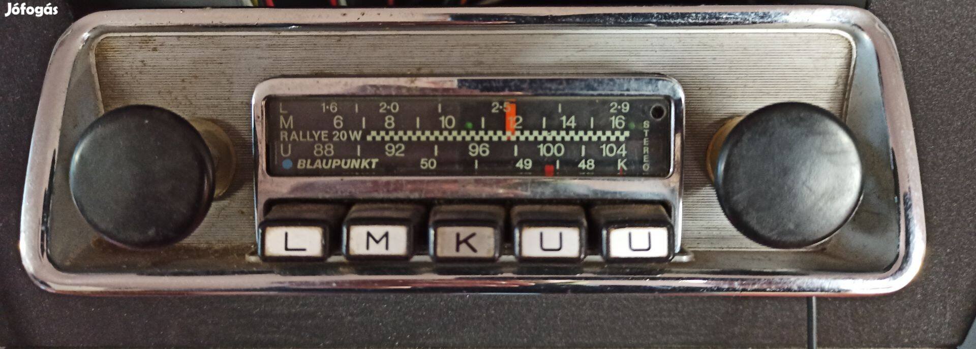 Retro Opel rádió