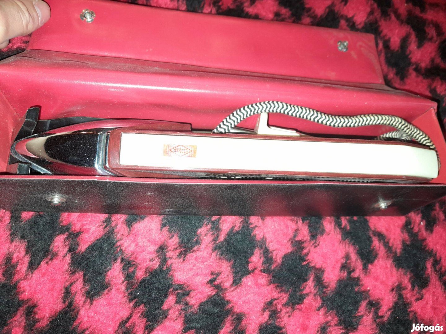 Retro Orosz Mini vasaló dobozaban