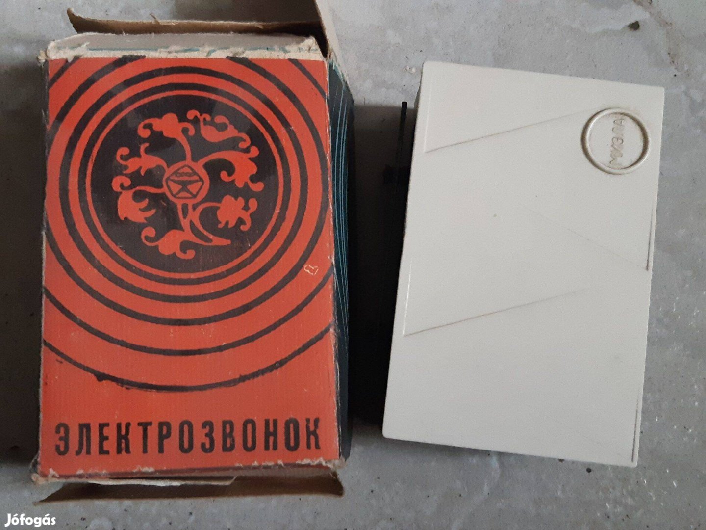 Retro Orosz kapucsengő 1974-es dobozával