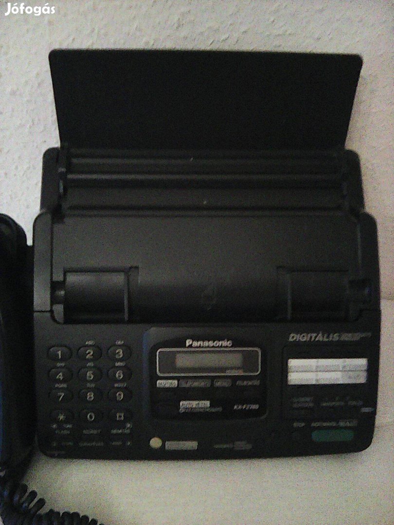 Retró Panasonic Digitális üzenet rögzitő telefon táskájába