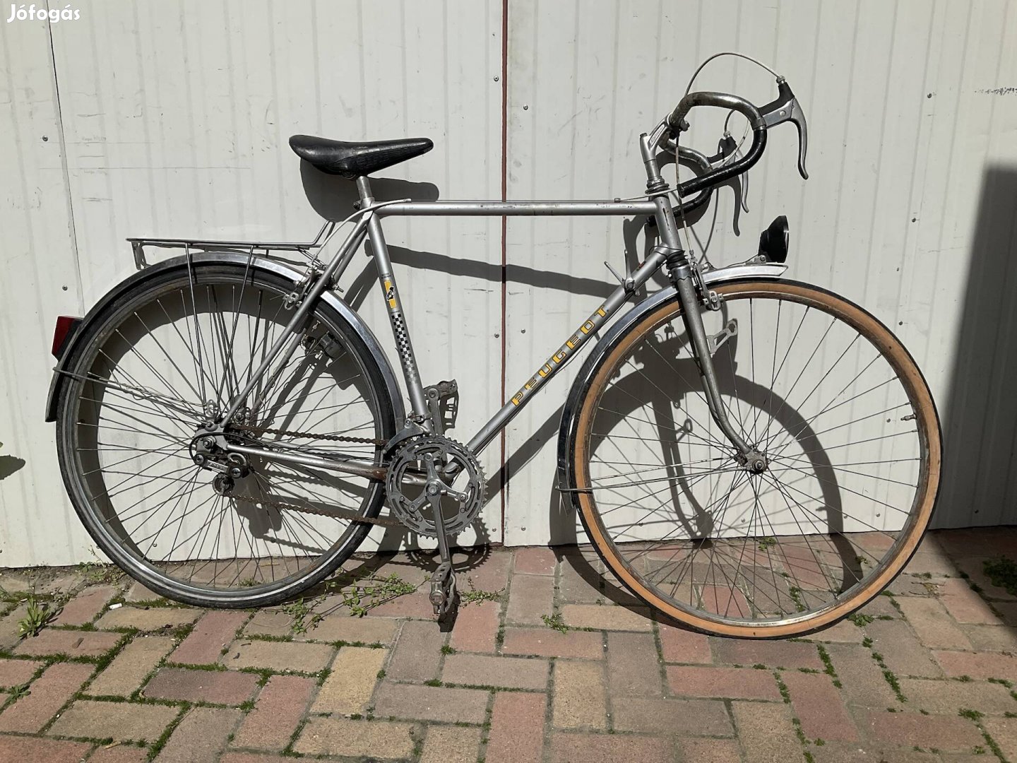 Retró Peugeot versenykerékpár