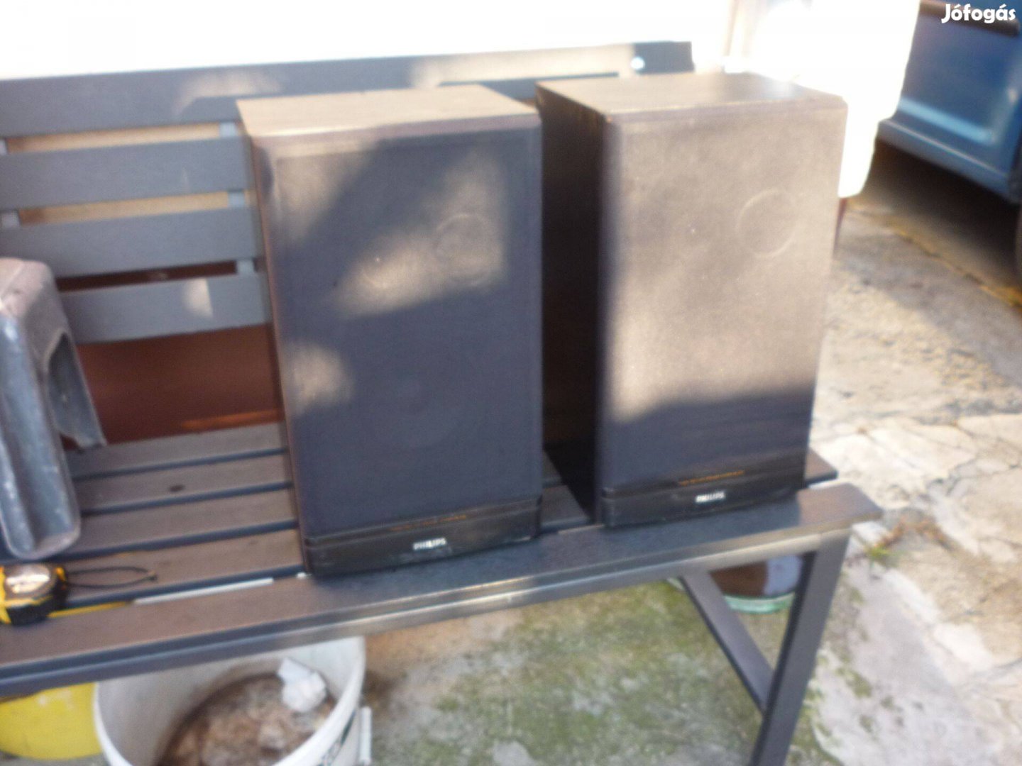 Retro Philips Saba Hangfal pár 30-50Watt